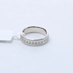 Non Signe / Unsigned 14k Gold (Au585) Ring with 30 Natural Diamonds