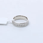 Non Signe / Unsigned 14k Gold (Au585) Ring with 30 Natural Diamonds
