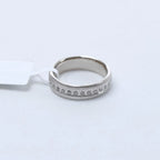 Non Signe / Unsigned 14k Gold (Au585) Ring with 30 Natural Diamonds