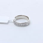 Non Signe / Unsigned 14k Gold (Au585) Ring with 30 Natural Diamonds