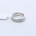Non Signe / Unsigned 14k Gold (Au585) Ring with 30 Natural Diamonds