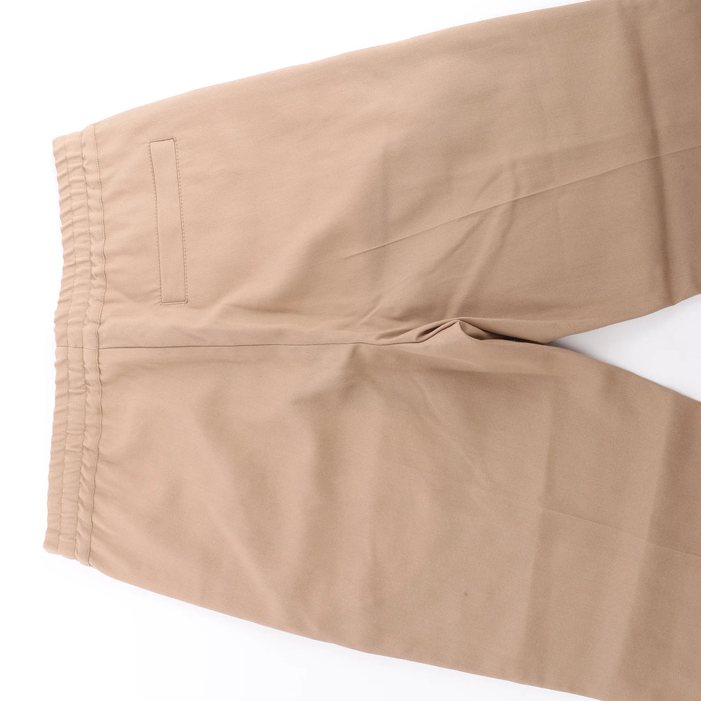 OAMC Beige Elasticated Waist Straight-Leg Trousers, Size 48 EU