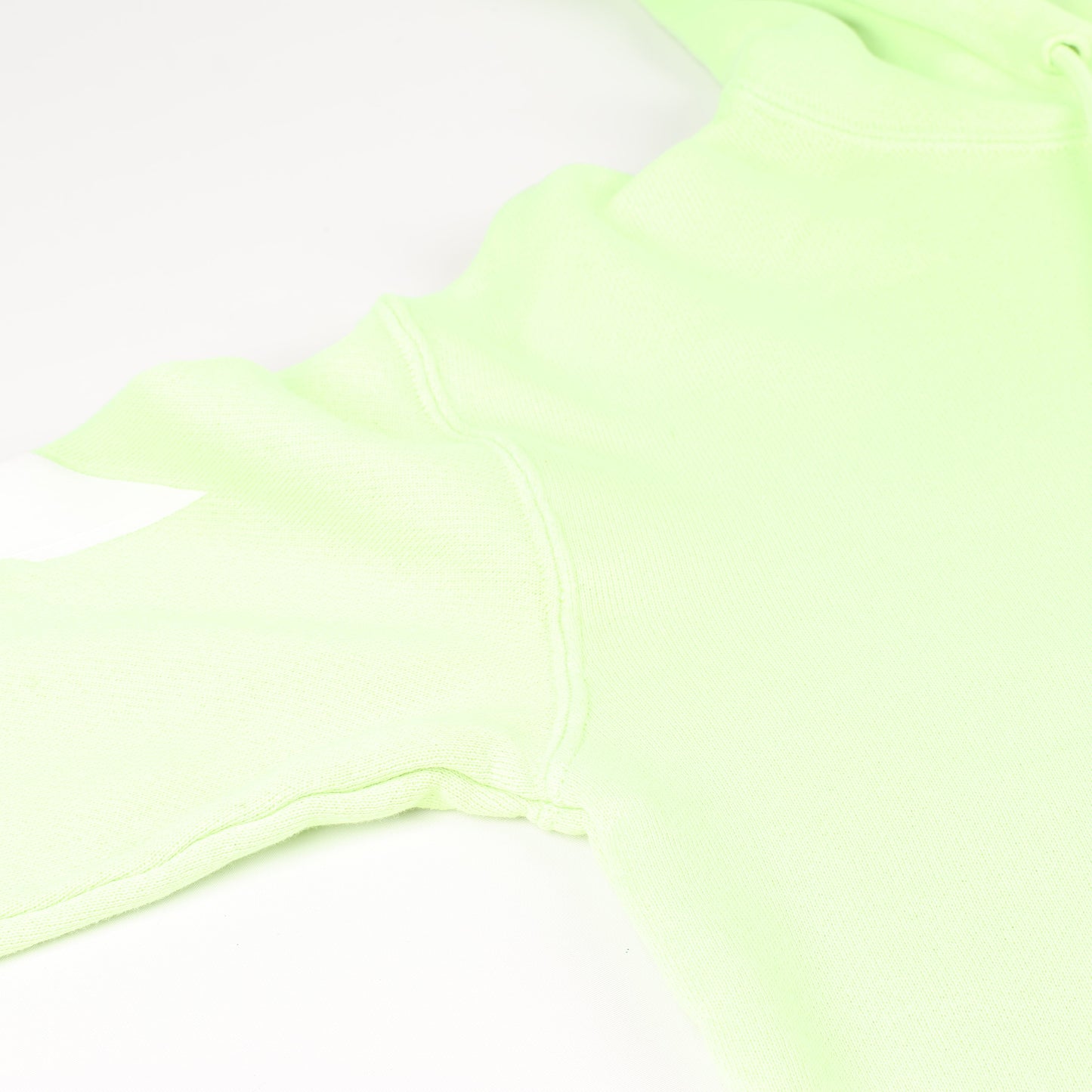 OFF-WHITE – Kapuzenpullover mit Pfeillogo in Limettengrün