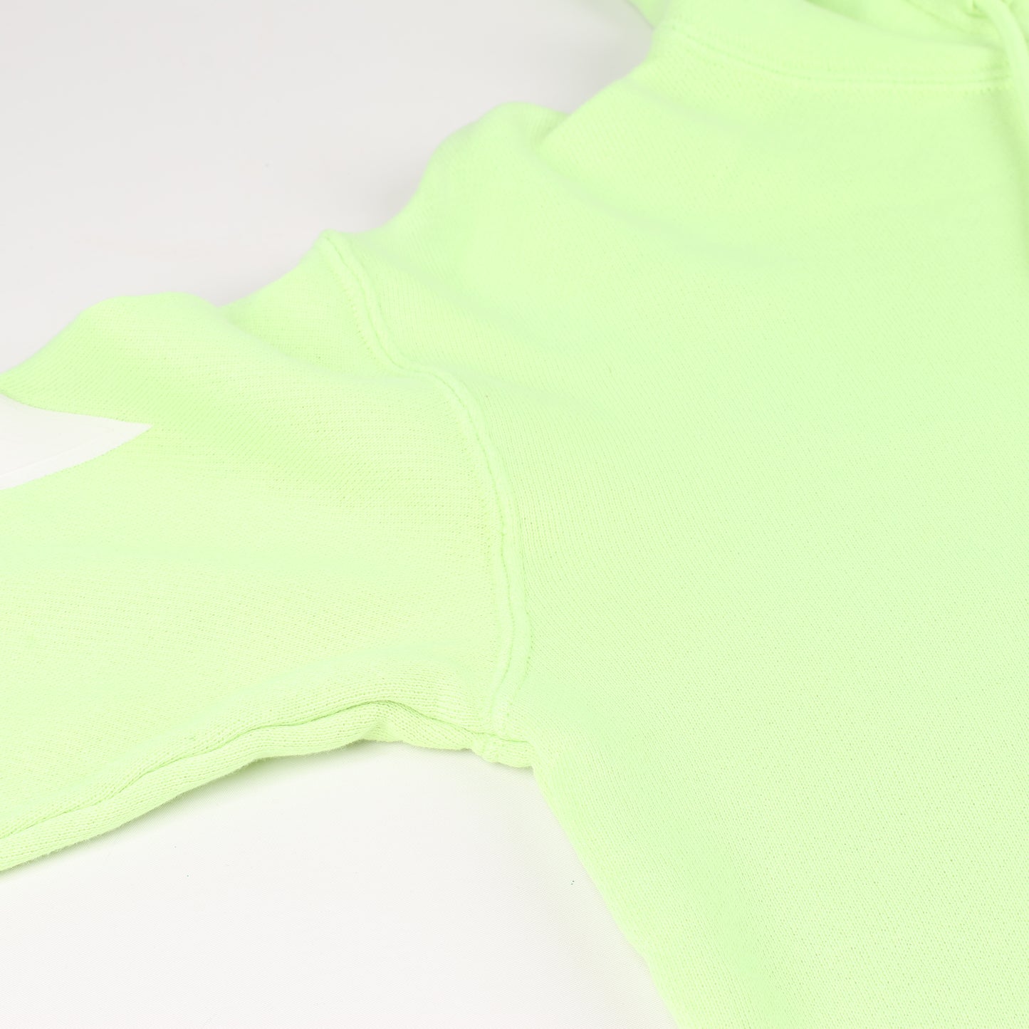 Sweat à capuche OFF-WHITE avec logo flèche vert citron