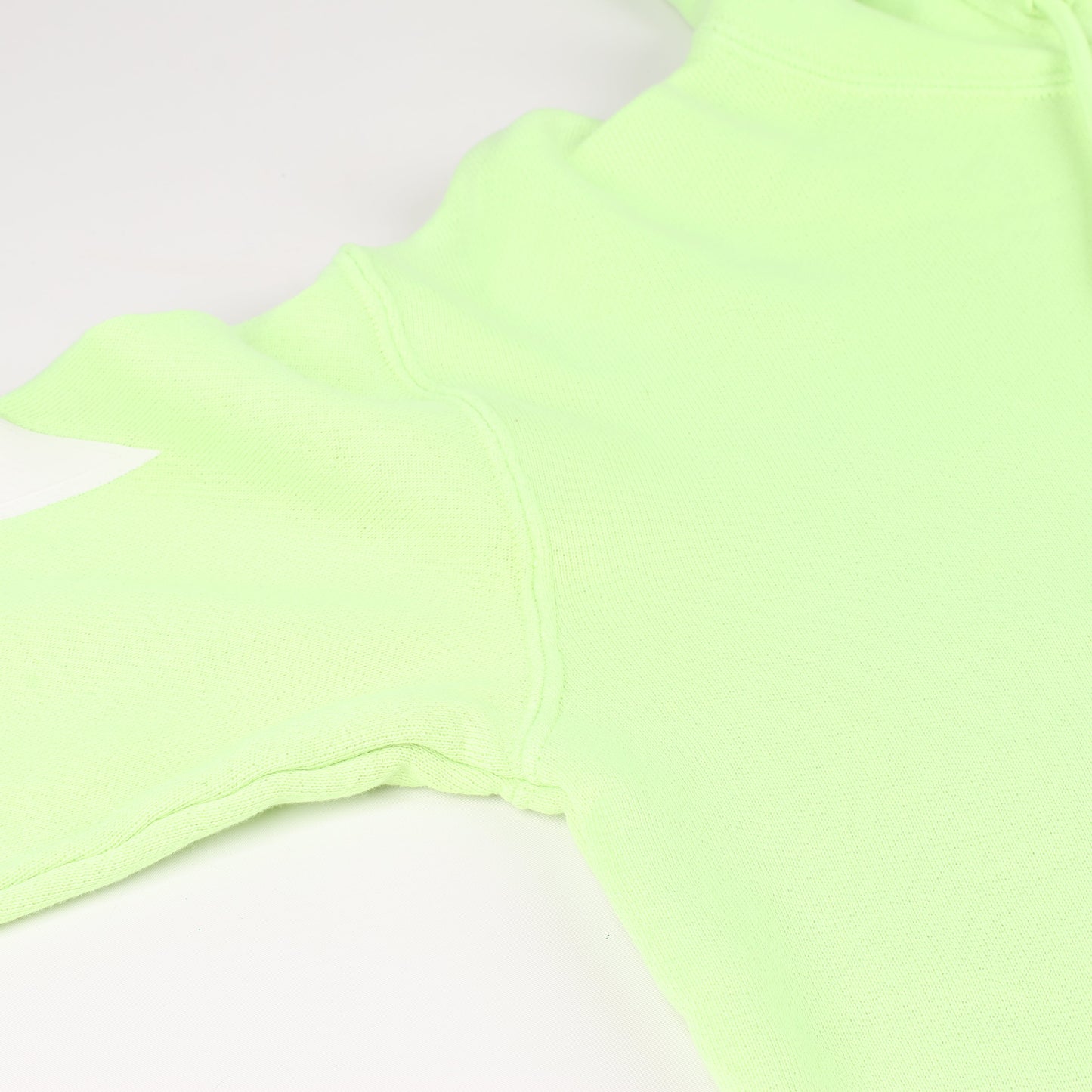 OFF-WHITE – Kapuzenpullover mit Pfeillogo in Limettengrün