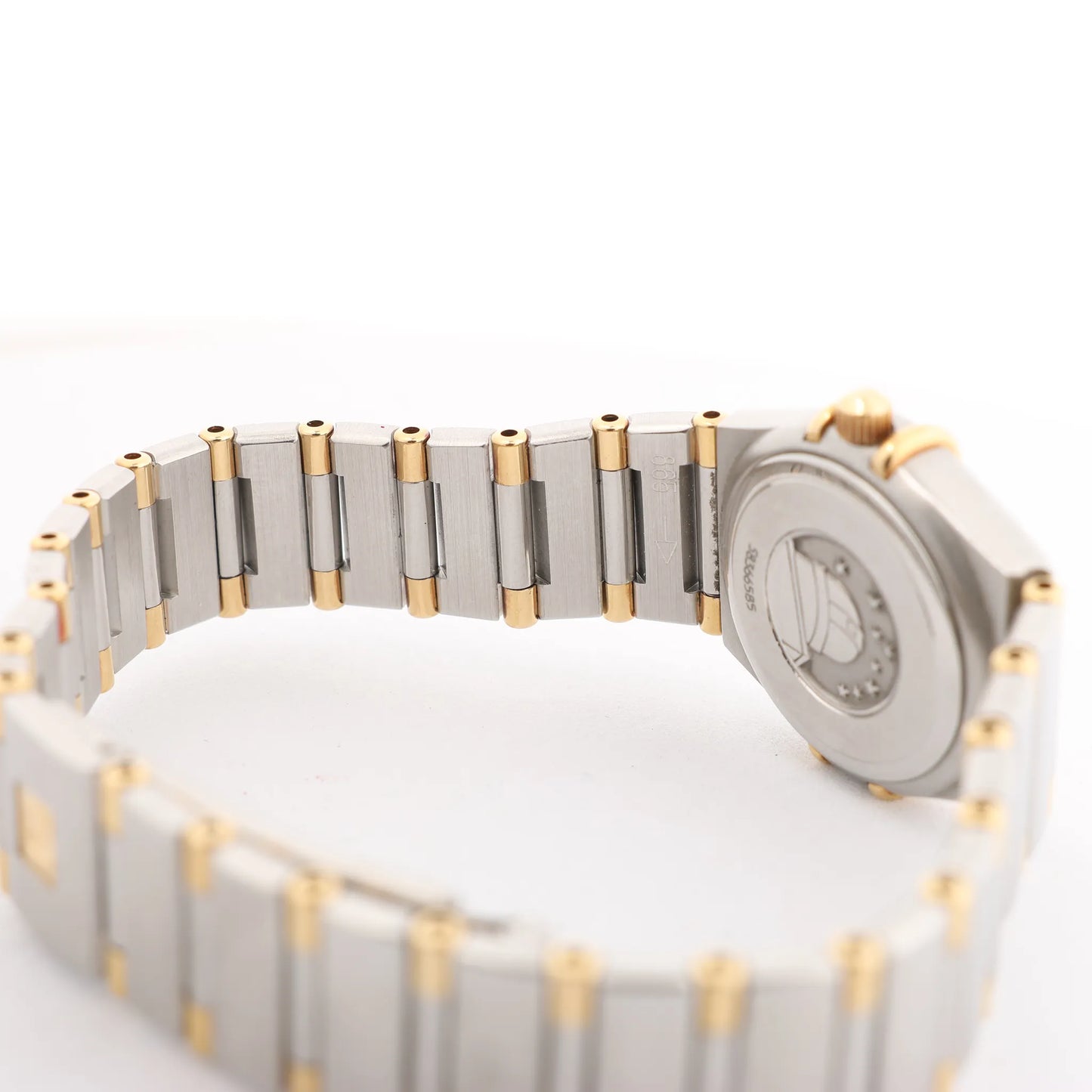 Omega Constellation 1362.30 58366585 SS QZ Uhr mit beigem Zifferblatt