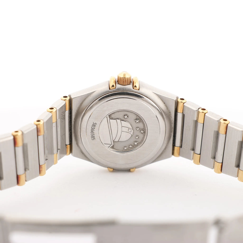 Omega Constellation 1362.30 58366585 SS QZ Watch with Beige Dial