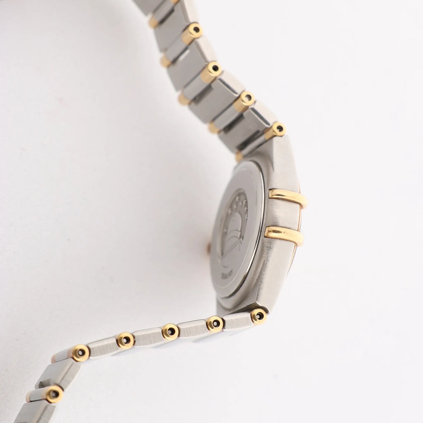 Omega Constellation 1362.30 58366585 SS QZ Uhr mit beigem Zifferblatt