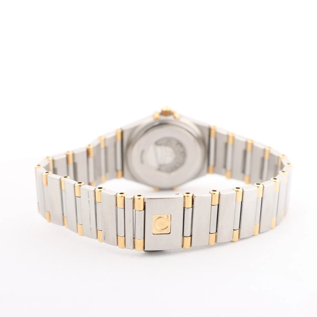 Omega Constellation 1362.30 58366585 SS QZ Watch with Beige Dial