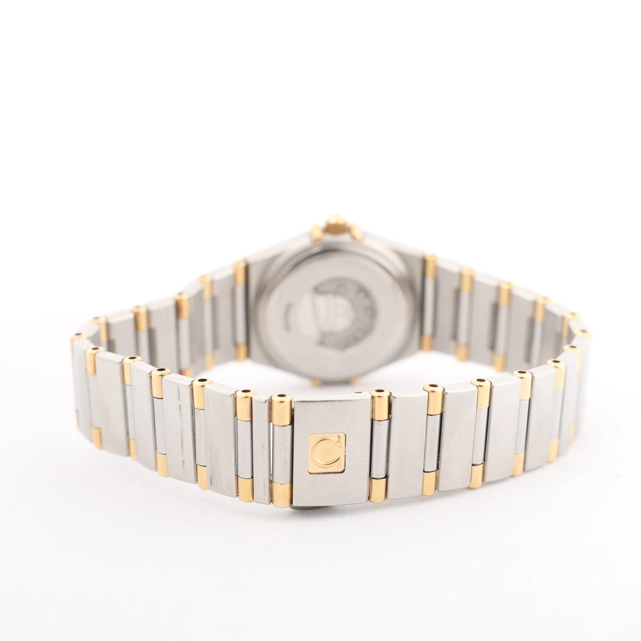 Omega Constellation 1362.30 58366585 SS QZ Watch with Beige Dial