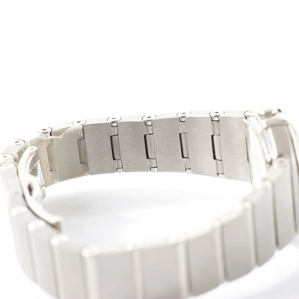 Omega Constellation 123.15.24.60.01.001 92203020 SS QZ Watch with Black Dial
