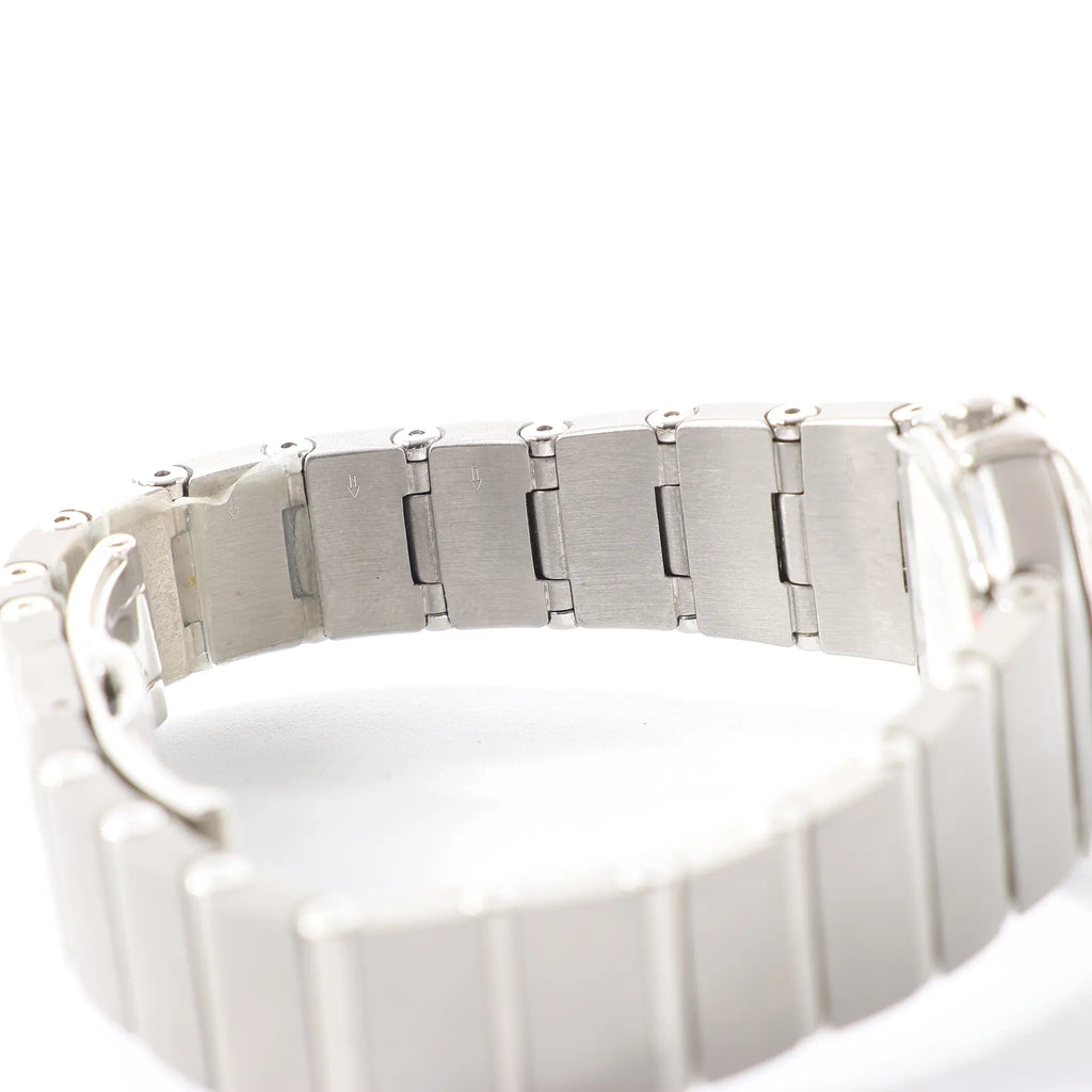 Omega Constellation 123.15.24.60.01.001 92203020 SS QZ Watch with Black Dial