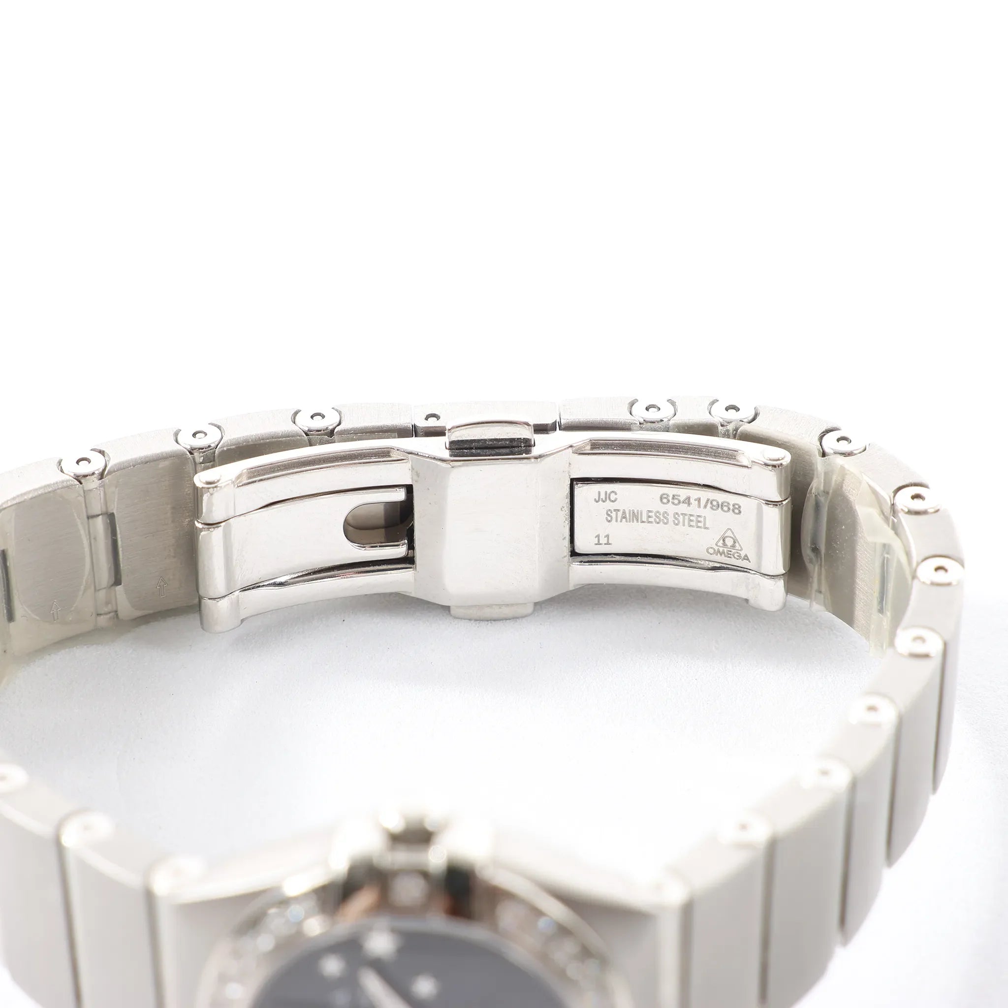 Omega Constellation 123.15.24.60.01.001 92203020 SS QZ Watch with Black Dial