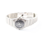 Omega Constellation 123.15.24.60.01.001 92203020 SS QZ Watch with Black Dial