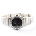 Omega Constellation 123.15.24.60.01.001 92203020 SS QZ Watch with Black Dial