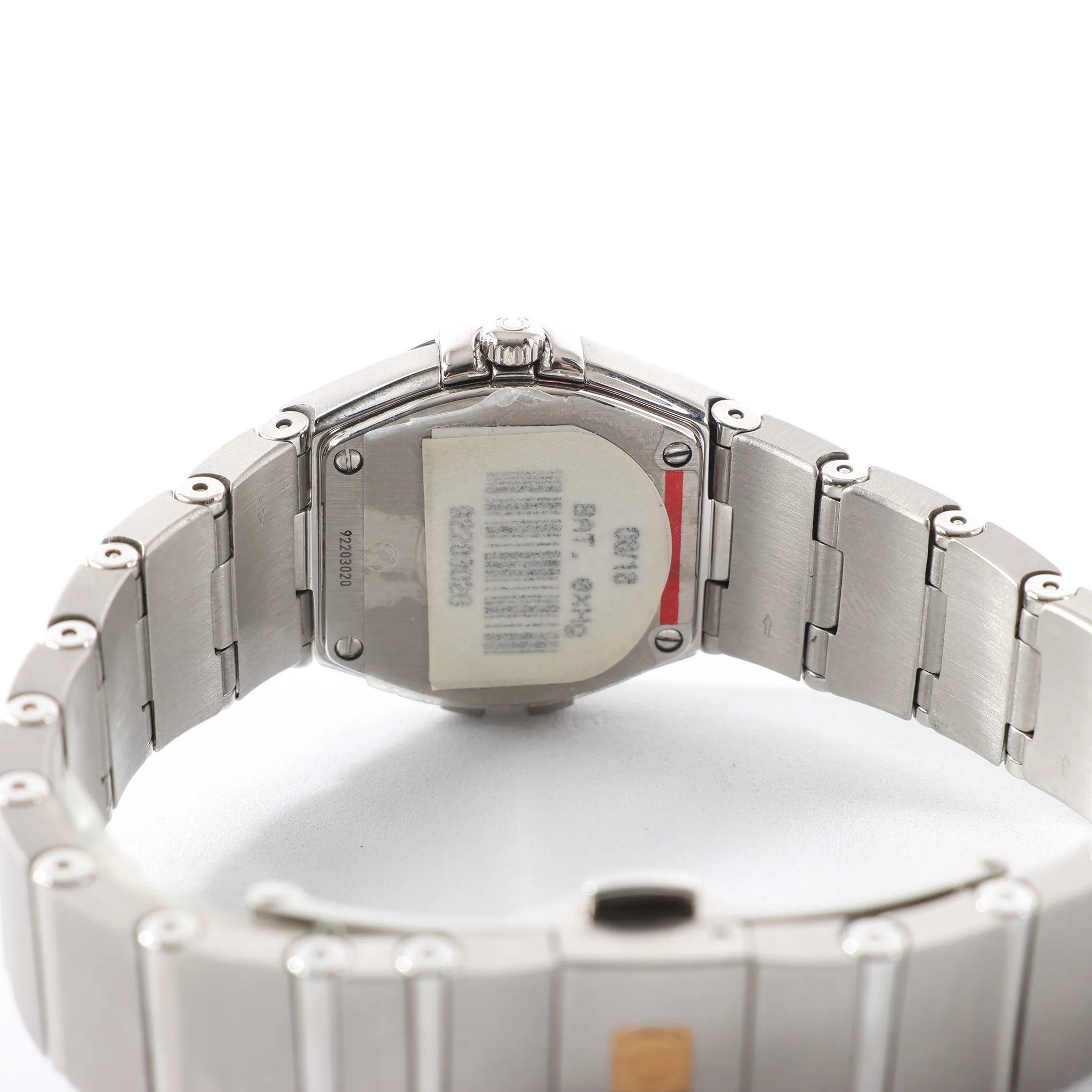 Omega Constellation 123.15.24.60.01.001 92203020 SS QZ Watch with Black Dial