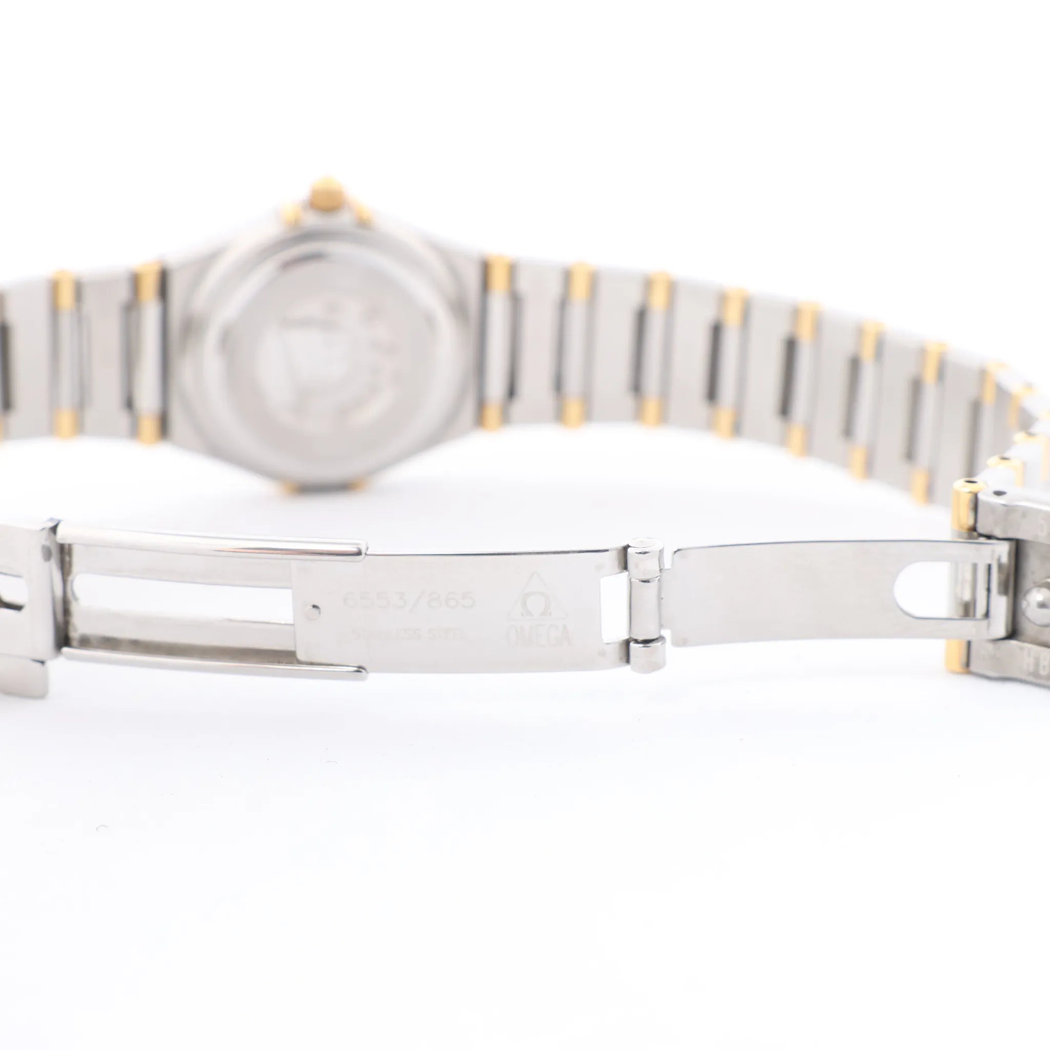 Omega Constellation 1267.10 56067311 SS x YG QZ Watch with Champagne Dial