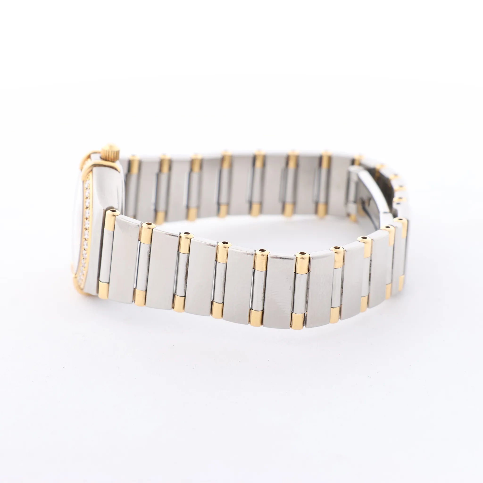 Omega Constellation 1267.10 56067311 SS x YG QZ Watch with Champagne Dial