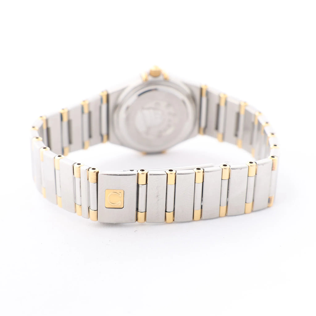 Omega Constellation 1267.10 56067311 SS x YG QZ Watch with Champagne Dial