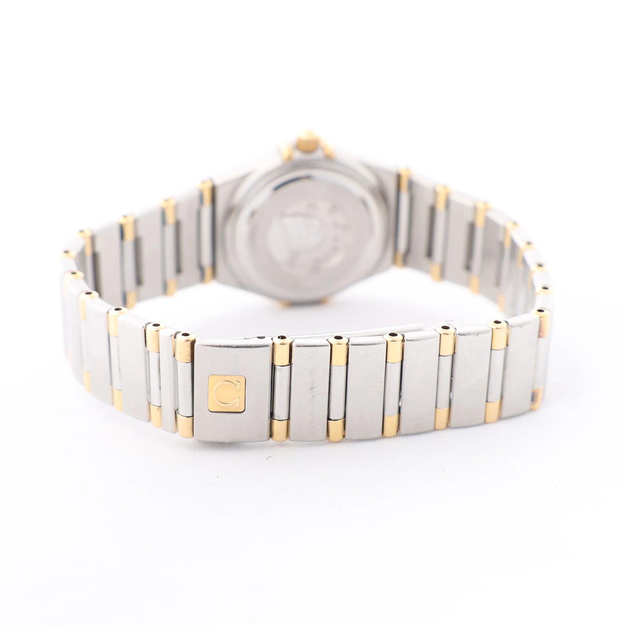 Omega Constellation 1267.10 56067311 SS x YG QZ Watch with Champagne Dial