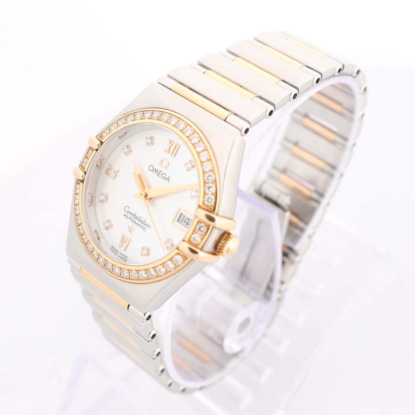 Omega Constellation 1397.76 SS×YG AT Watch with Shell Dial