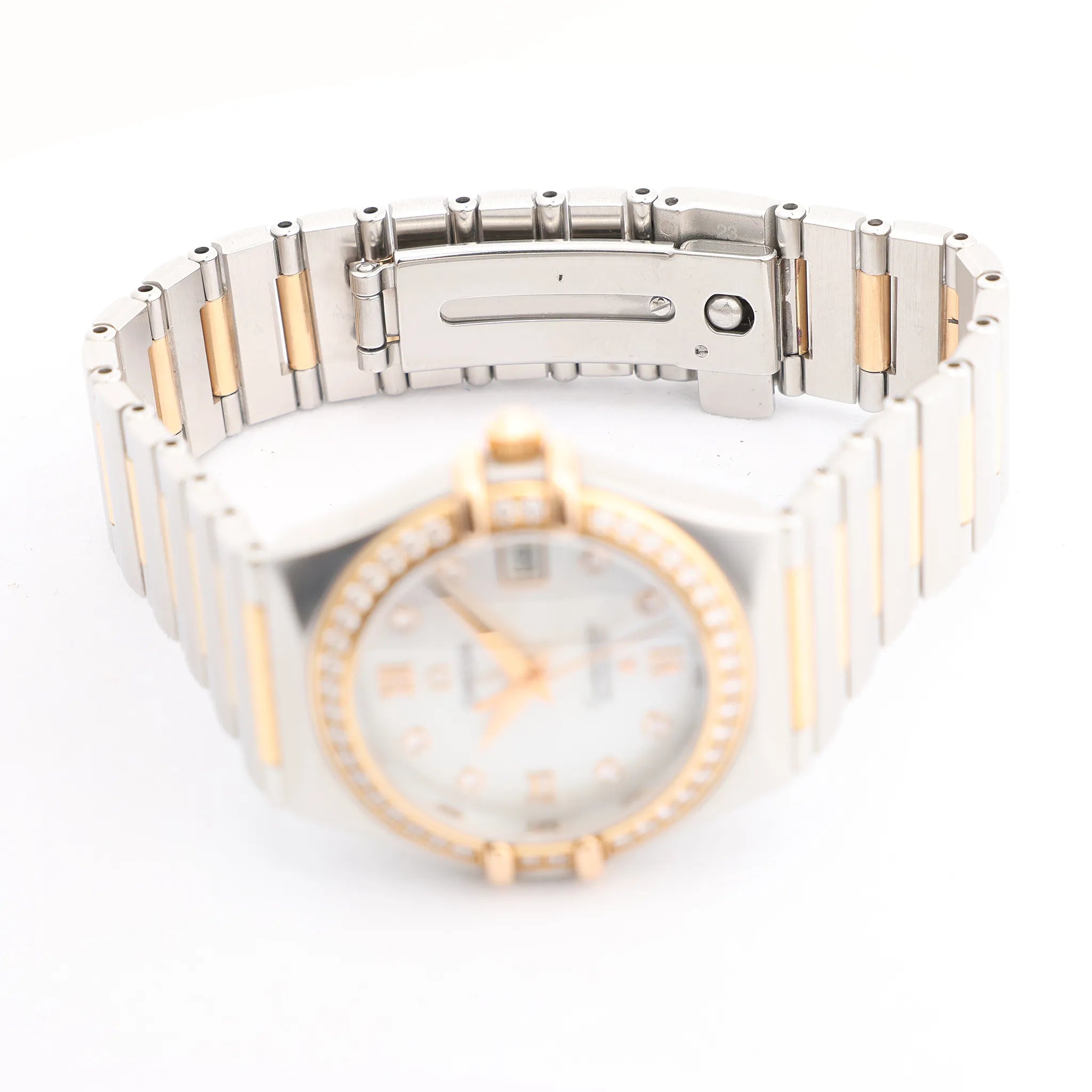 Omega Constellation 1397.76 SS×YG AT Watch with Shell Dial