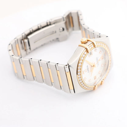 Omega Constellation 1397.76 SS×YG AT Watch with Shell Dial