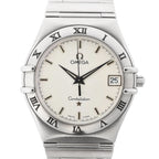 Omega Constellation 1512.30 56246591 SS QZ Watch with Beige Dial