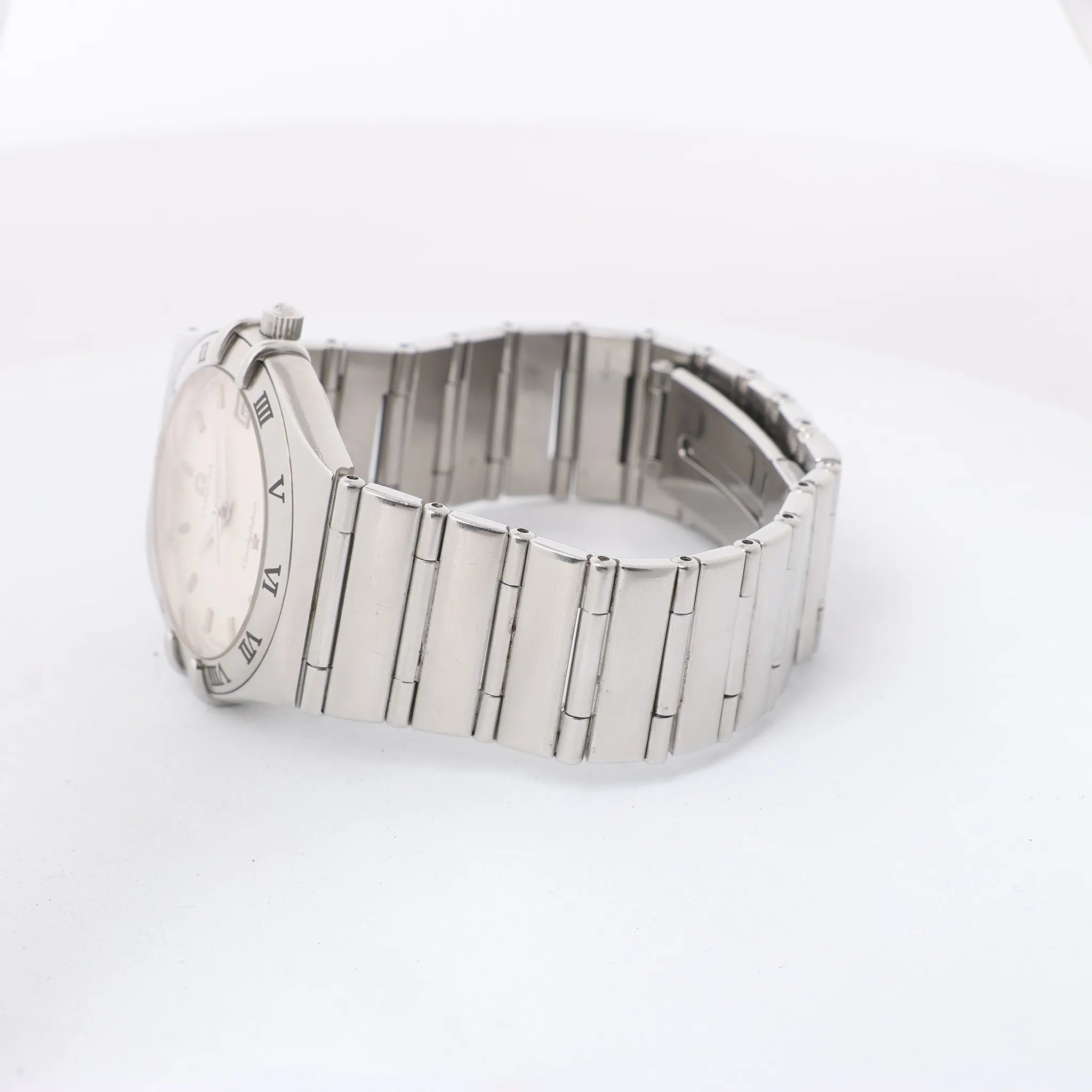 Omega Constellation 1512.30 56246591 SS QZ Watch with Beige Dial