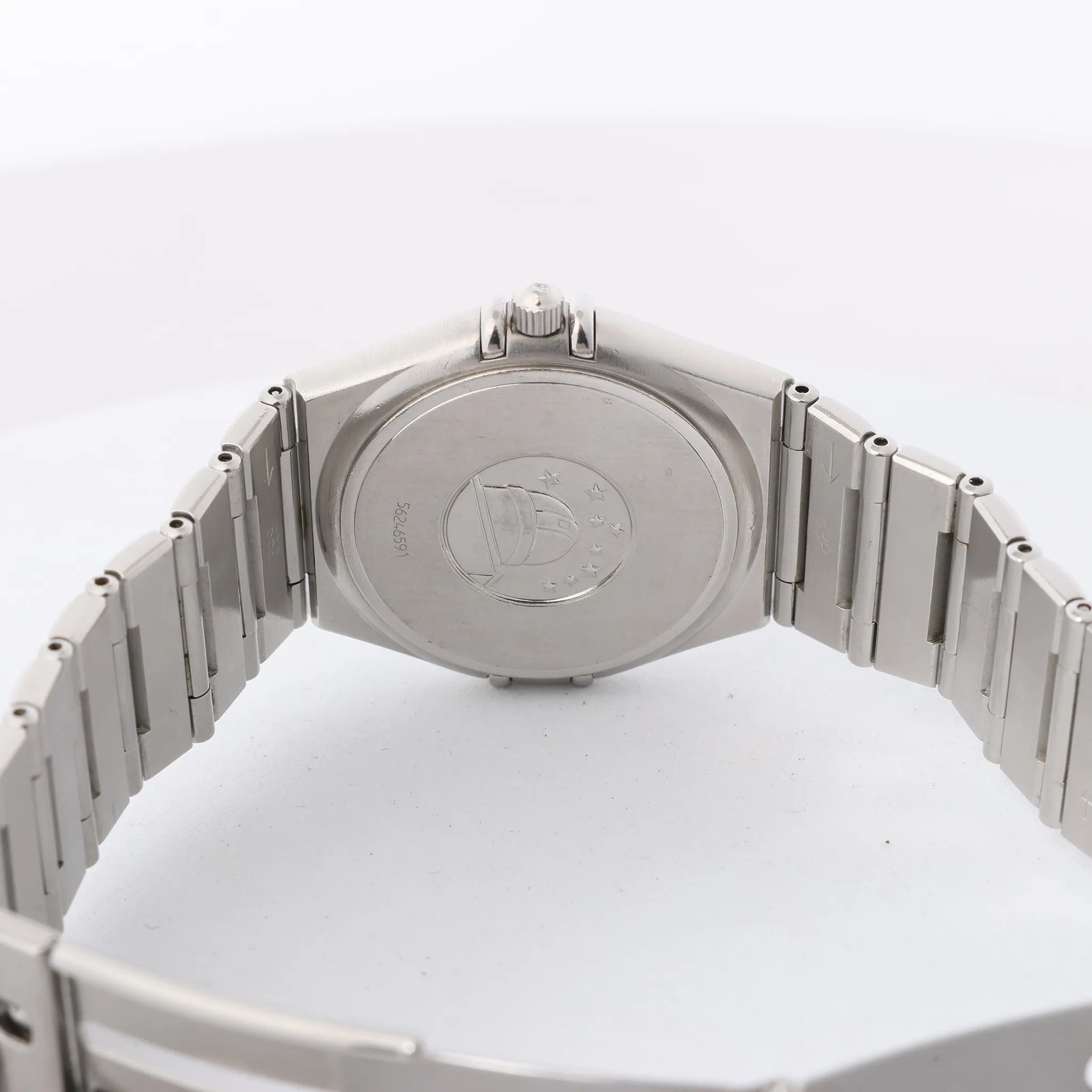 Omega Constellation 1512.30 56246591 SS QZ Watch with Beige Dial