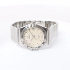 Omega Constellation 1512.30 57330974 SS SS QZ Watch with Beige Dial