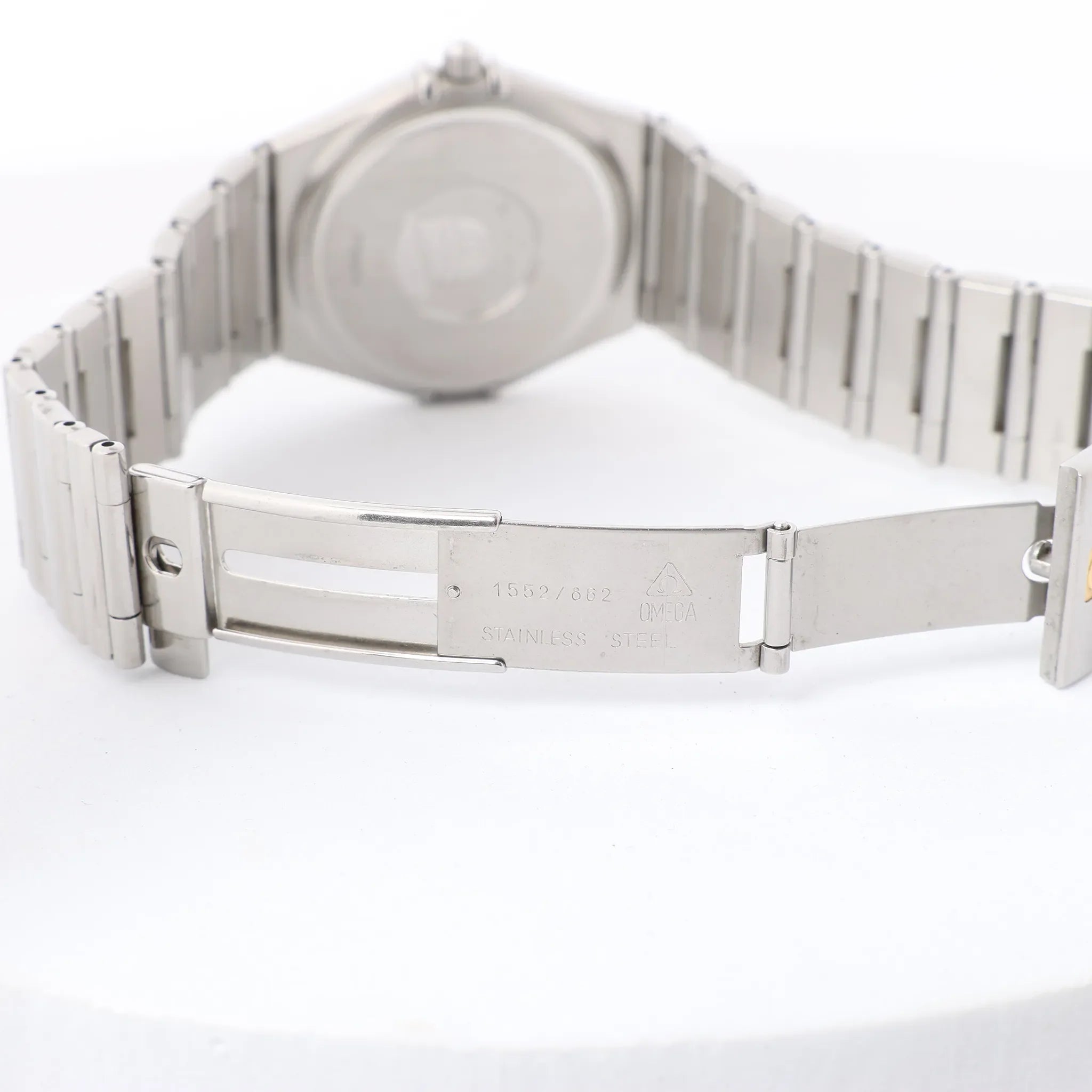 Omega Constellation 1512.30 57330974 SS SS QZ Watch with Beige Dial