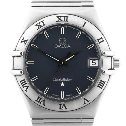 Omega Constellation 1512.40 58341032 SS SS QZ Watch with Gray Dial