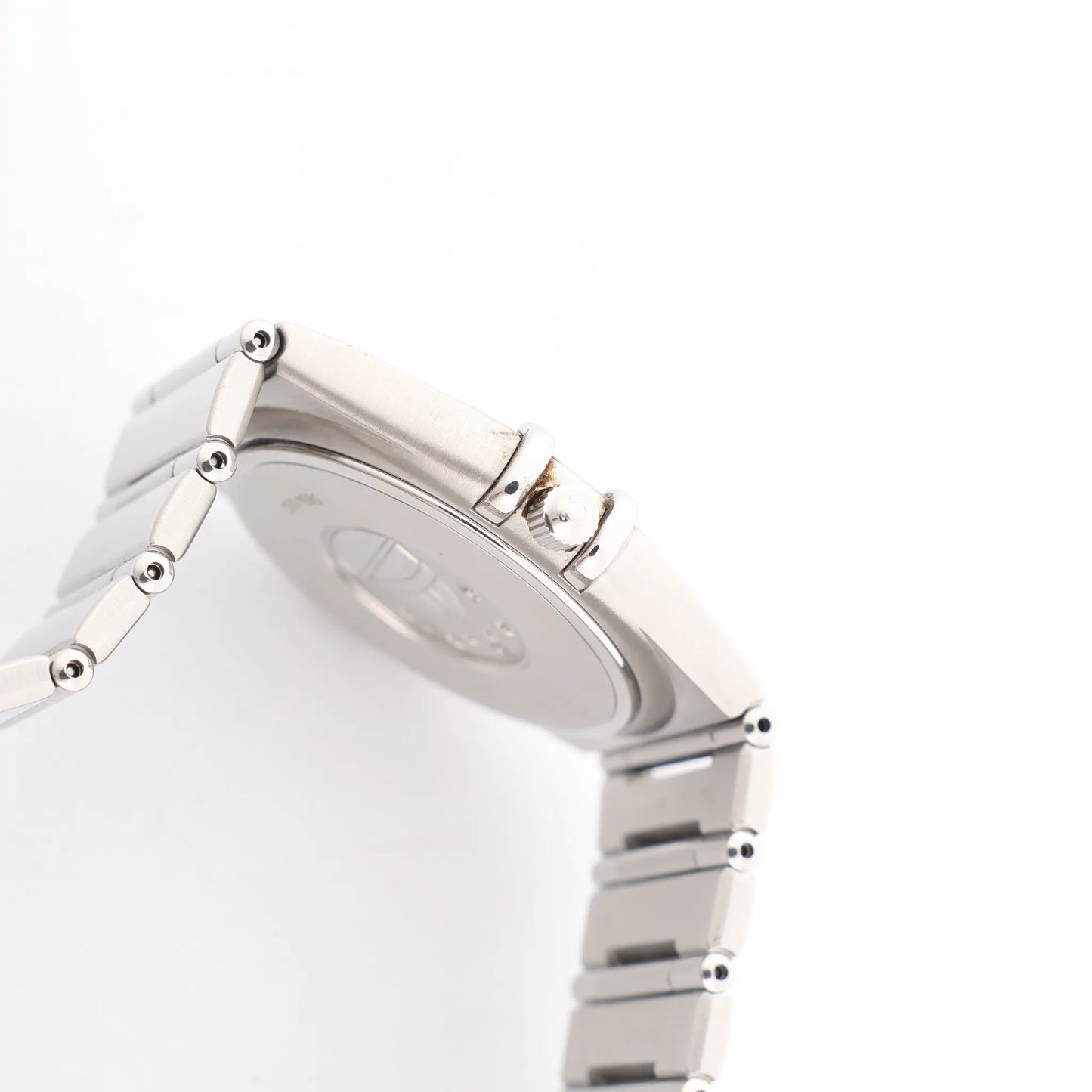 Omega Constellation 1512.40 58341032 SS SS QZ Watch with Gray Dial