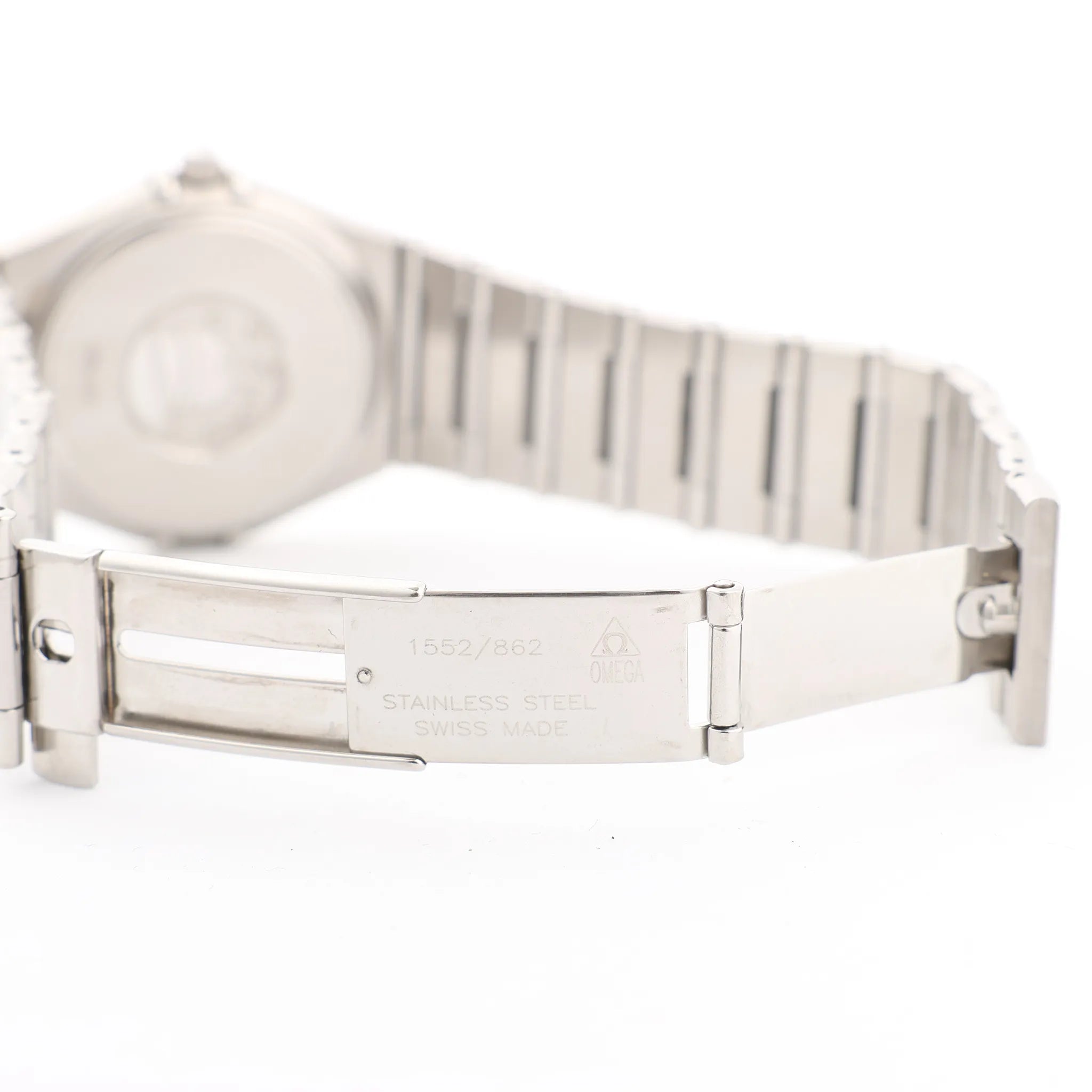 Omega Constellation 1512.40 58341032 SS SS QZ Watch with Gray Dial