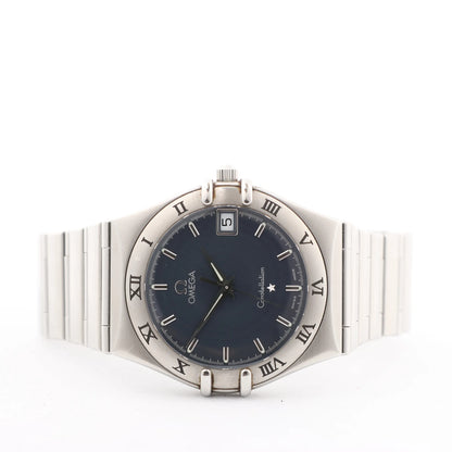 Omega Constellation 1512.40 58341032 SS SS QZ Watch with Gray Dial