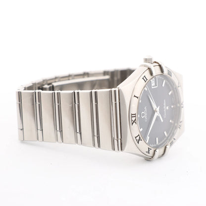 Omega Constellation 1512.40 58341032 SS SS QZ Watch with Gray Dial