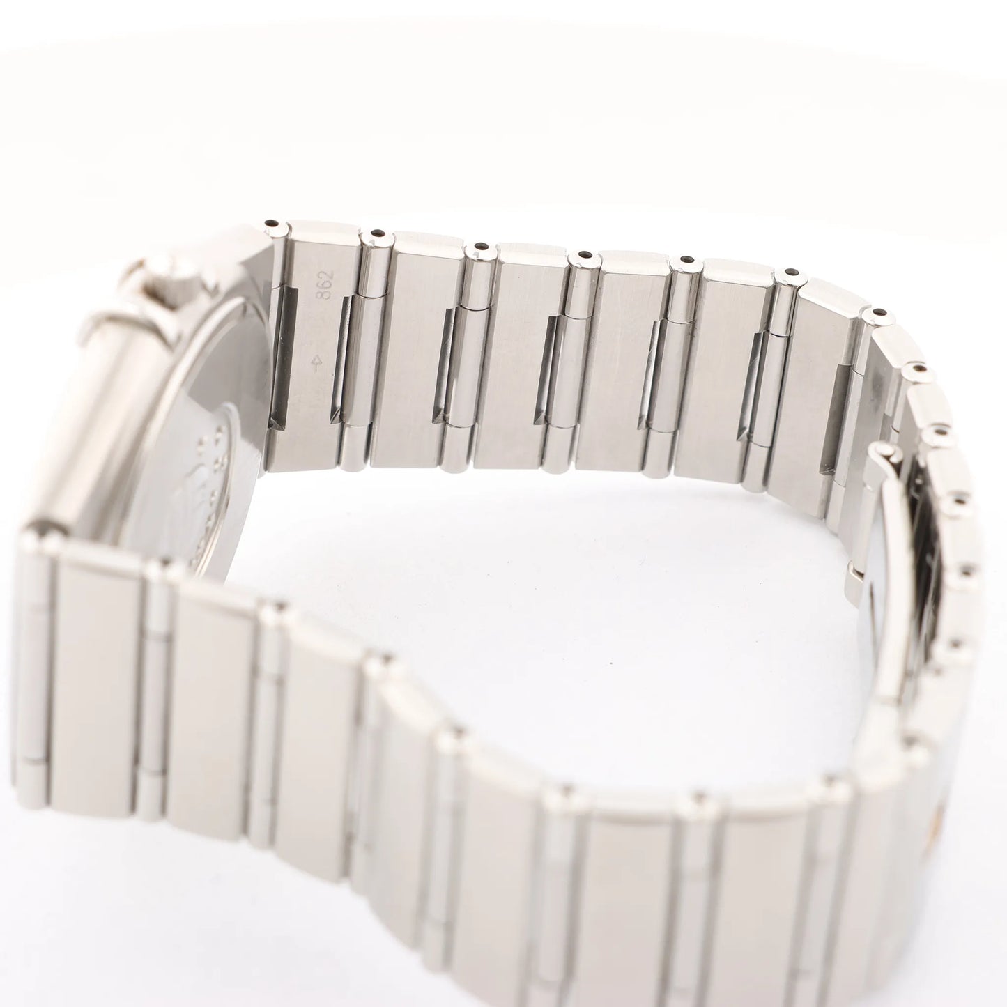 Omega Constellation 1512.40 58341032 SS SS QZ Watch with Gray Dial