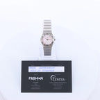 Omega Constellation 1562.65 55930509 SS QZ Watch with Pink MOP Dial