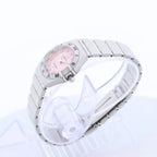 Omega Constellation 1562.65 55930509 SS QZ Watch with Pink MOP Dial