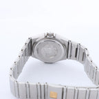 Omega Constellation 1562.65 55930509 SS QZ Watch with Pink MOP Dial