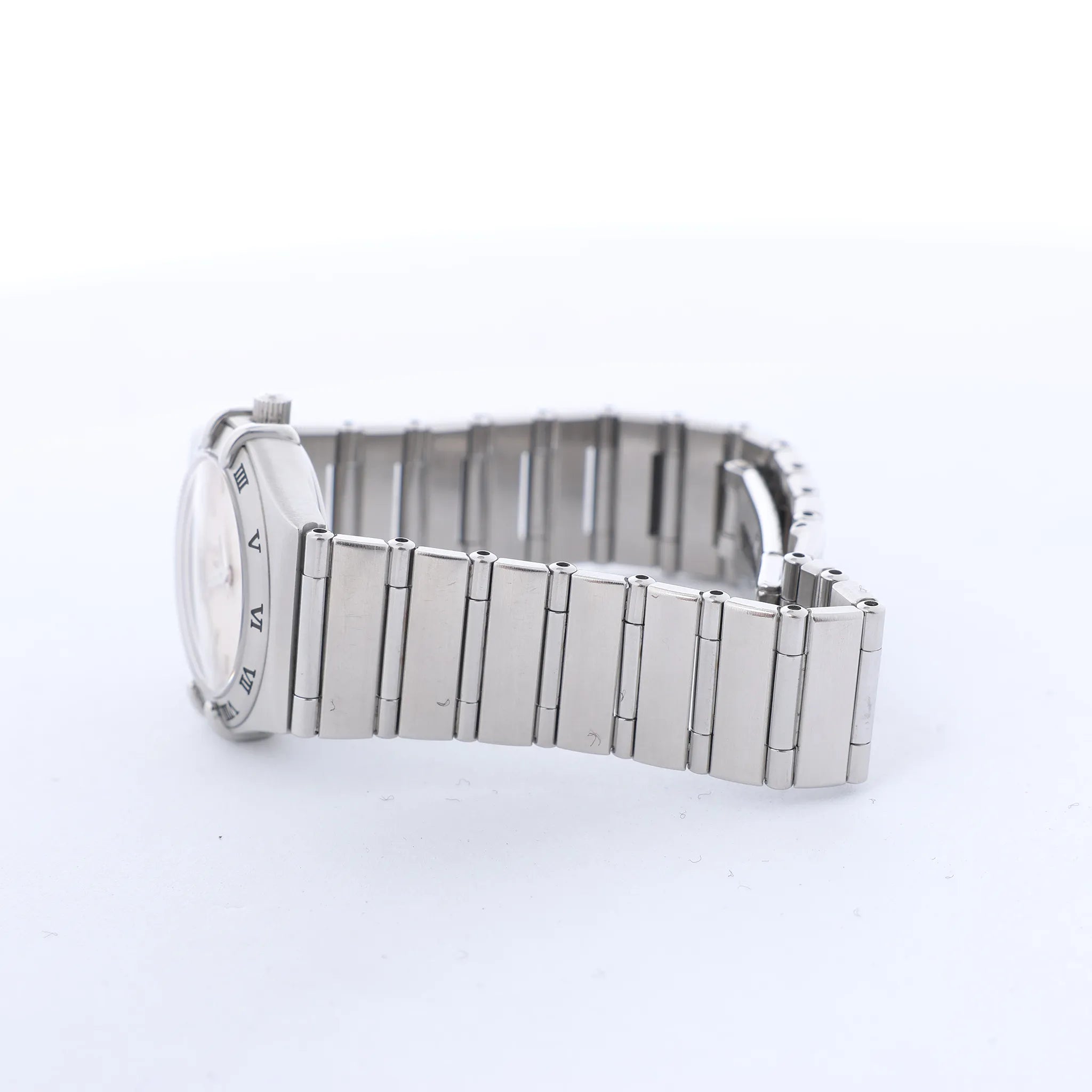 Omega Constellation 1572.30 55945909 SS QZ Watch with Beige Dial