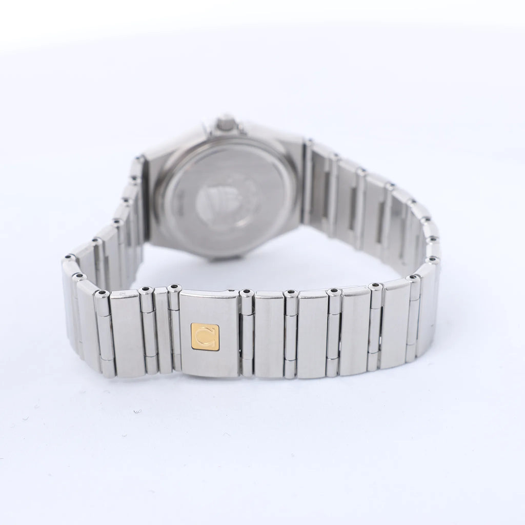 Omega Constellation 1572.30 55945909 SS QZ Watch with Beige Dial