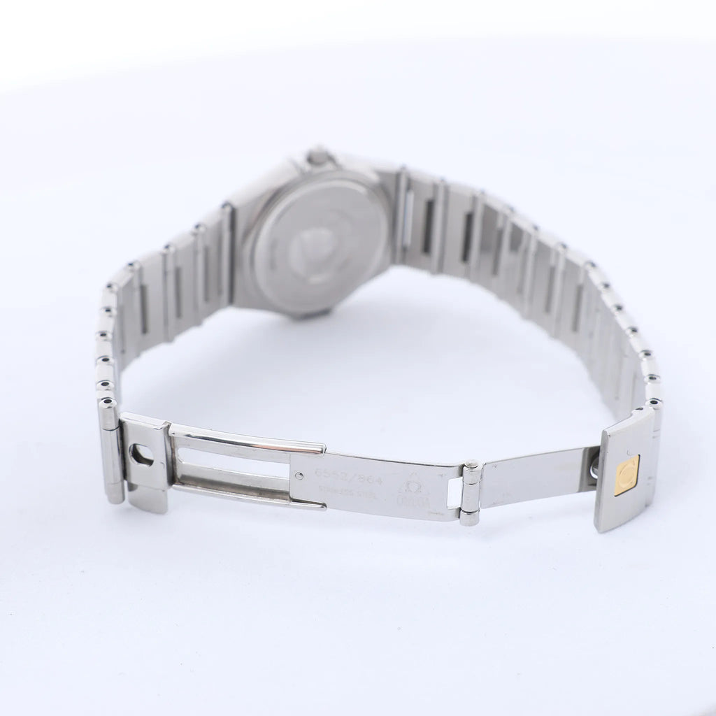 Omega Constellation 1572.30 55945909 SS QZ Watch with Beige Dial