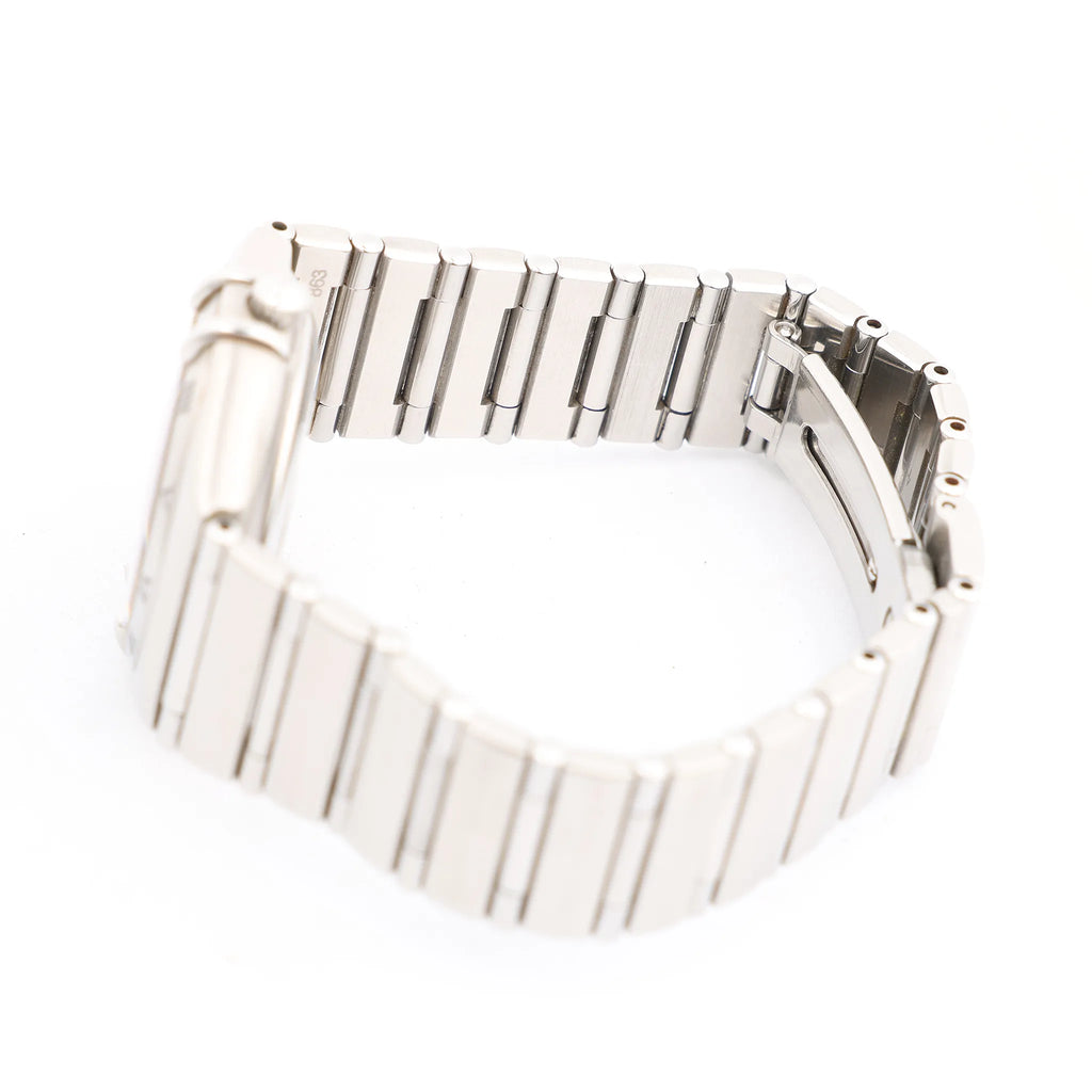 Omega Constellation 1592.40.00 SS x SS AT Watch with Blue Dial