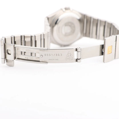 Omega Constellation 1592.40.00 SS x SS AT Watch with Blue Dial