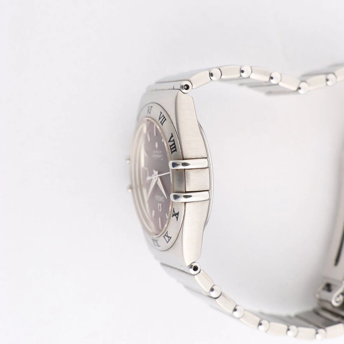 Omega Constellation 1592.40.00 SS x SS AT Watch with Blue Dial