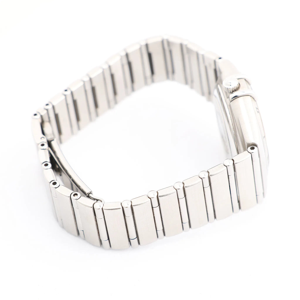 Omega Constellation 1592.40.00 SS x SS AT Watch with Blue Dial