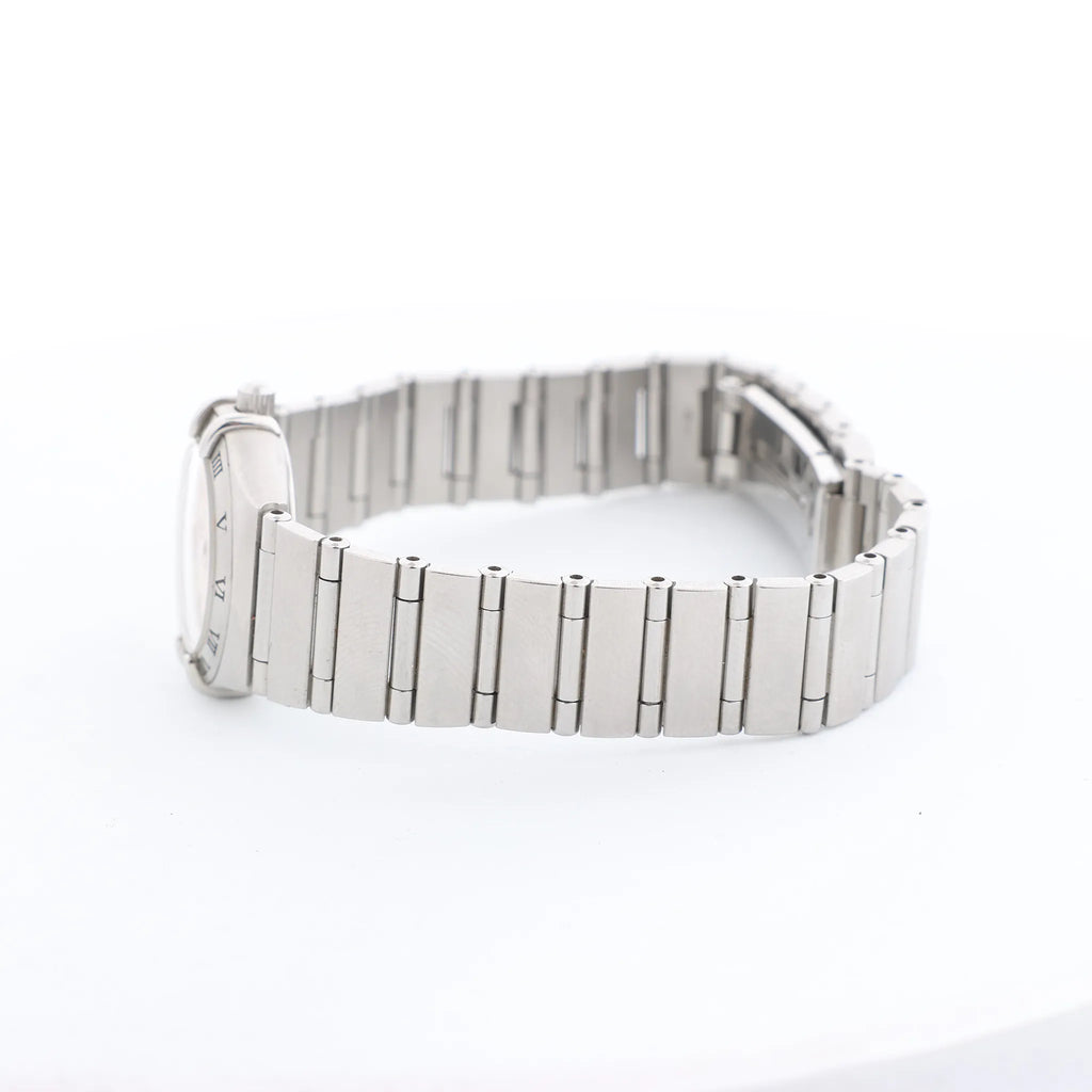 Omega Constellation 1562.3 56987505 6553/865 SS QZ Watch with White Dial