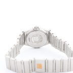 Omega Constellation 1562.3 56987505 6553/865 SS QZ Watch with White Dial